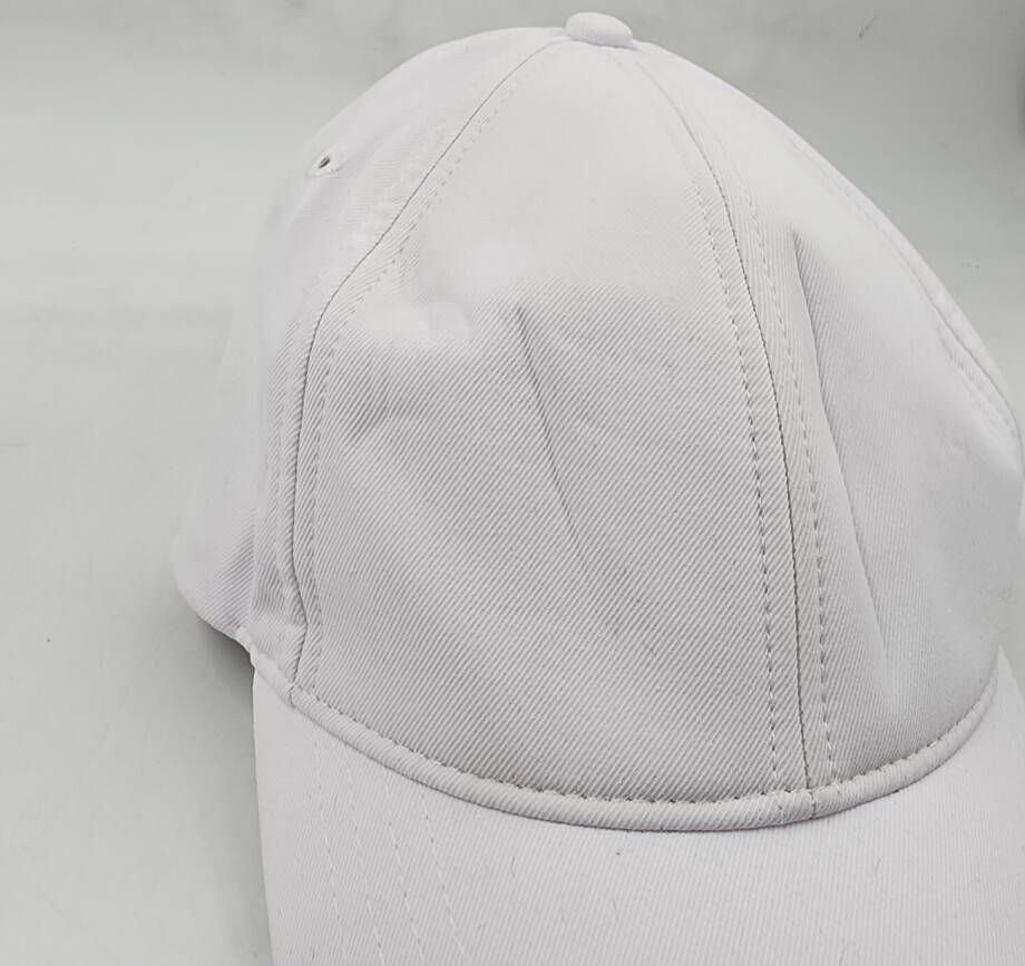 Karl Lagerfeld Paris Embroidered Baseball Cap Women's One Size White Adjustable