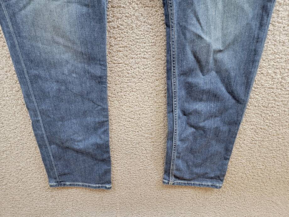 Paige Federal Slim Straight Fit Jeans Men's 38 Fergus High Rise Zip/Button