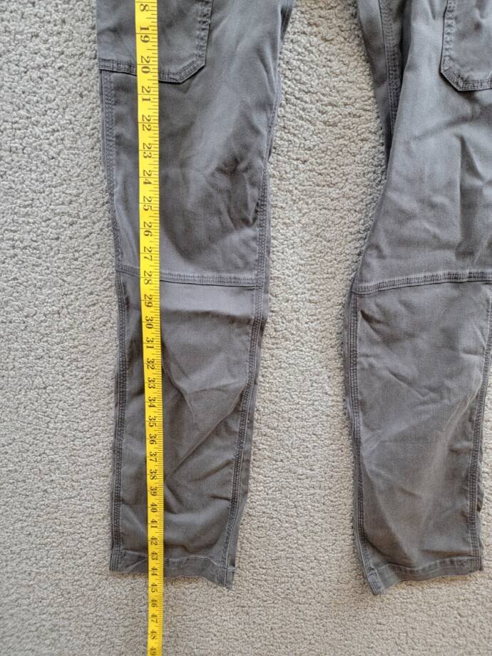 Joe's Jeans Atlas Utility Cargo Pants Men's 29 Asphalt Solid Mid Rise Zip/Button