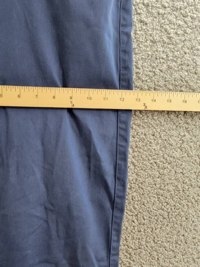 Peter Millar Crown Ultimate Sateen Classic Fit Pants Men's 38 Navy Zip/Button