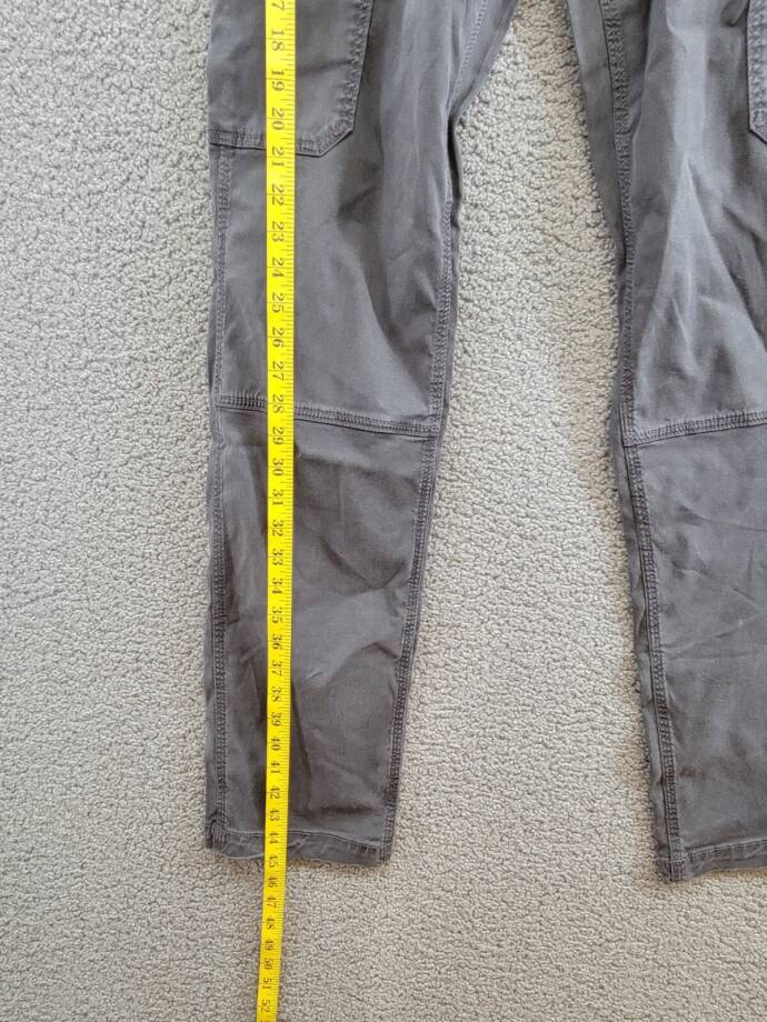 Joe's Jeans Atlas Utility Cargo Pants Men's 32 Asphalt Solid Mid Rise Zip/Button