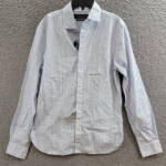 The Men's Store at Bloomingdale's Slim Fit Stretch Shirt Men's S Sky Blue Multi