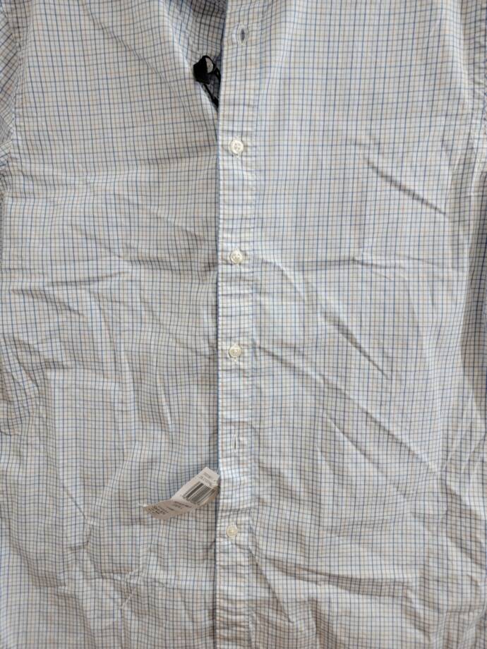 The Men's Store at Bloomingdale's Slim Fit Stretch Shirt Men's S Sky Blue Multi
