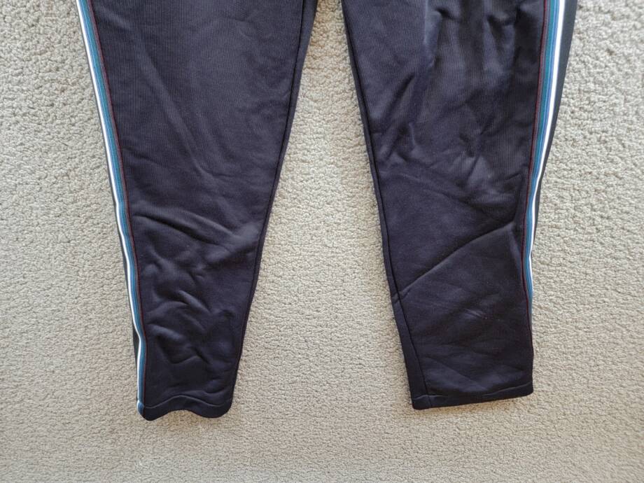 PS Paul Smith Stripe Trim Sweatpants Men's XS Navy Elastic Waist Pull On