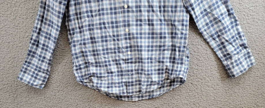Peter Millar Brooks Summer Soft Sport Shirt Men's M Galaxy Button Closure L/S