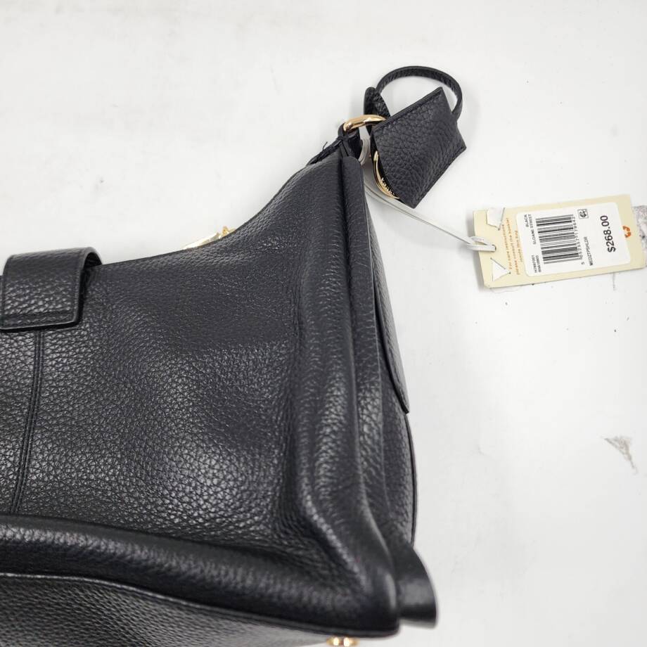 Radley London Sloane Street Ziptop Shoulder Bag Women's Medium Black Pebbled