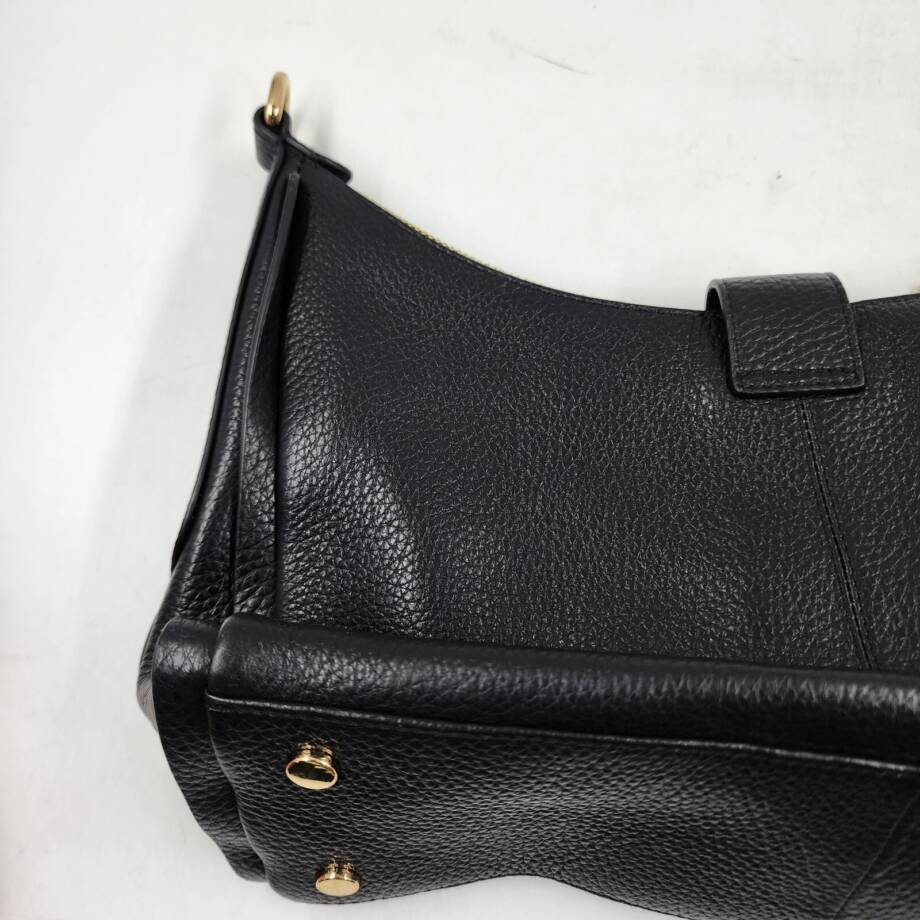 Radley London Sloane Street Ziptop Shoulder Bag Women's Medium Black Pebbled