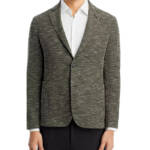 Boss Jersey Soft Construction Slim Fit Sport Coat Men's 40R US Dark Green