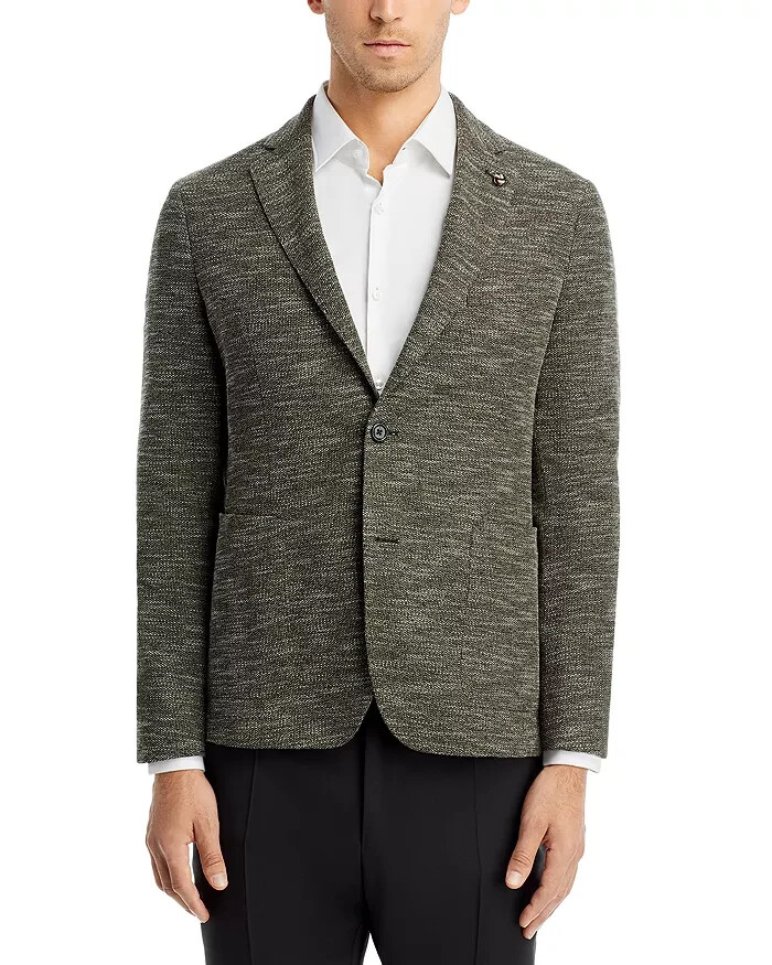 Boss Jersey Soft Construction Slim Fit Sport Coat Men's 40R US Dark Green