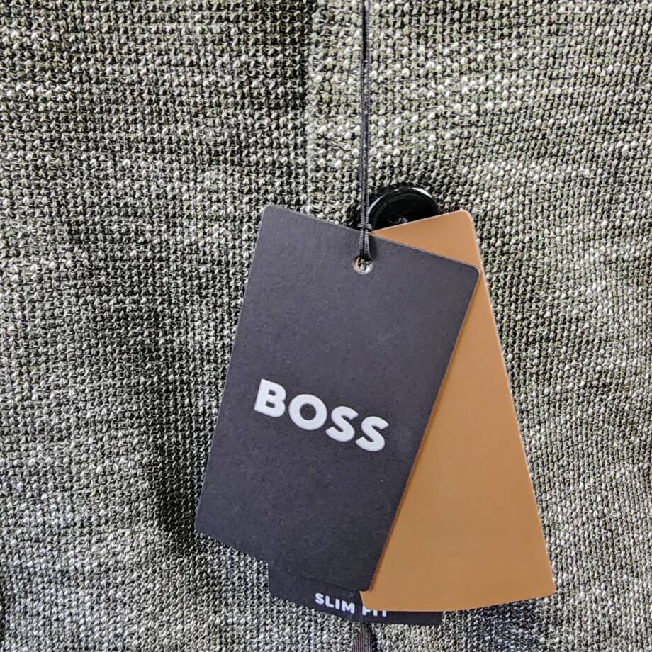 Boss Jersey Soft Construction Slim Fit Sport Coat Men's 40R US Dark Green
