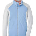 Peter Millar Merge Youth Hybrid Jacket Boys' XL Lakeside Front Zip Closure L/S