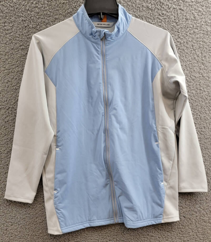Peter Millar Merge Youth Hybrid Jacket Boys' XL Lakeside Front Zip Closure L/S