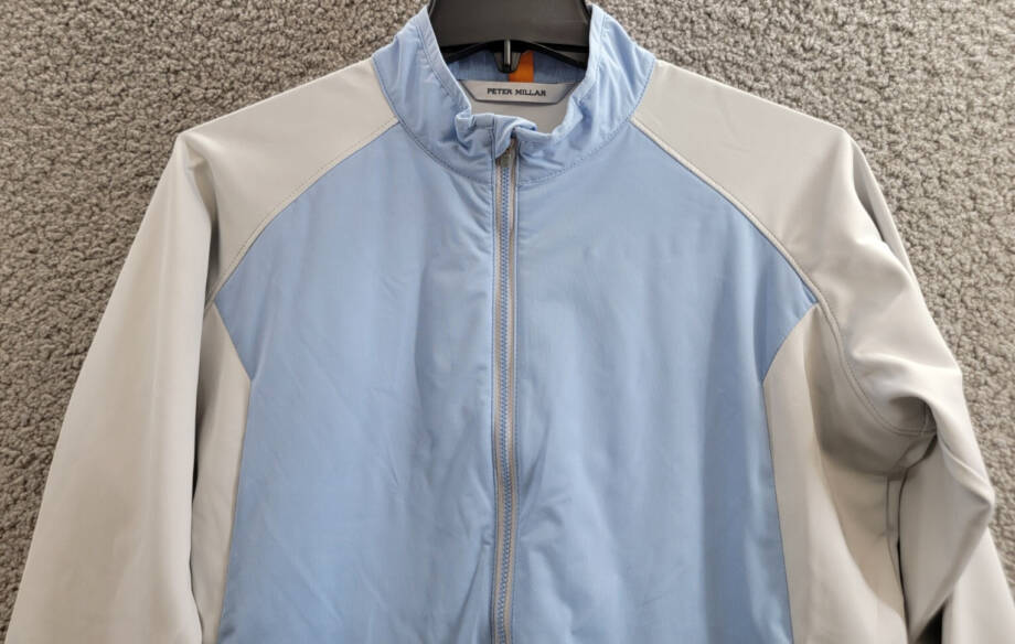 Peter Millar Merge Youth Hybrid Jacket Boys' XL Lakeside Front Zip Closure L/S