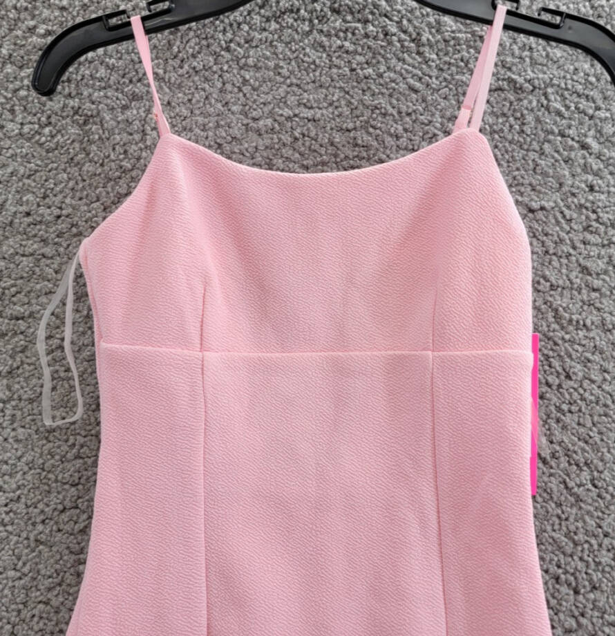 With Jules Sleeveless Bow-Back Ponté-Knit Dress Big Girls S Light Pastel Pink