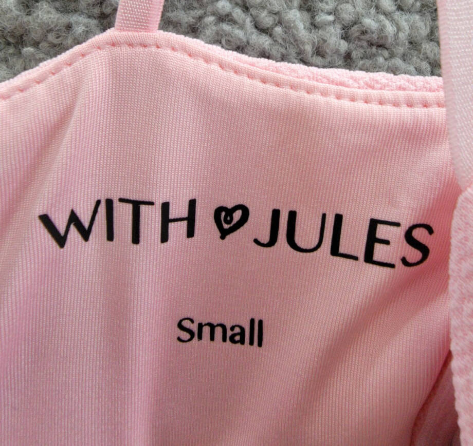 With Jules Sleeveless Bow-Back Ponté-Knit Dress Big Girls S Light Pastel Pink