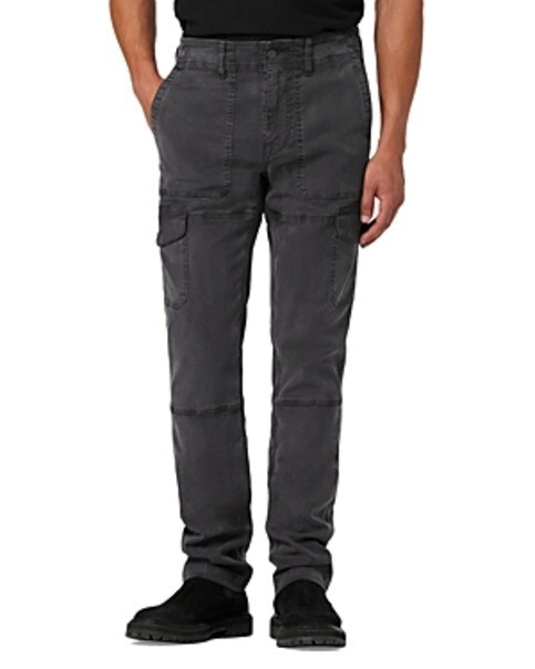 Joe's Jeans Atlas Utility Cargo Pants Men 34 Asphalt Zip Fly With Button Closure