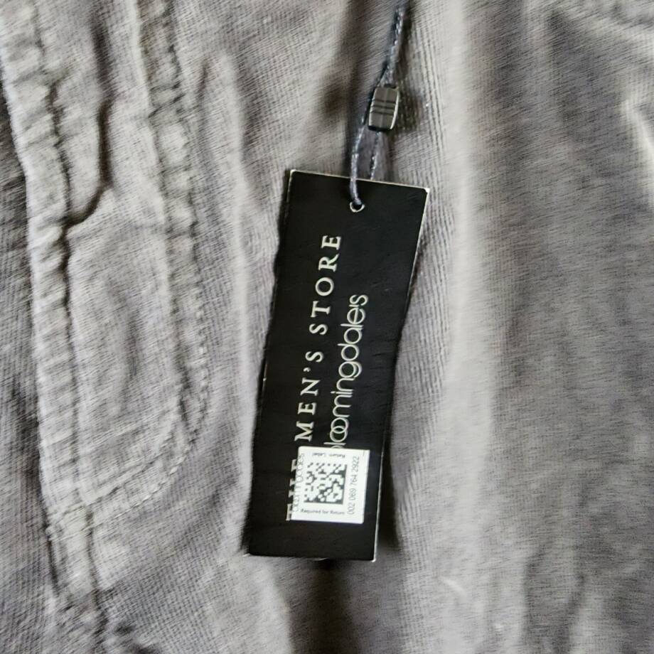 The Men's Store at Bloomingdale's Corduroy Tailored Fit Pants Men's 38Wx30L Gray