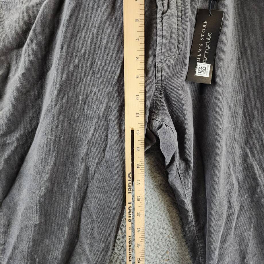 The Men's Store at Bloomingdale's Corduroy Tailored Fit Pants Men's 38Wx30L Gray