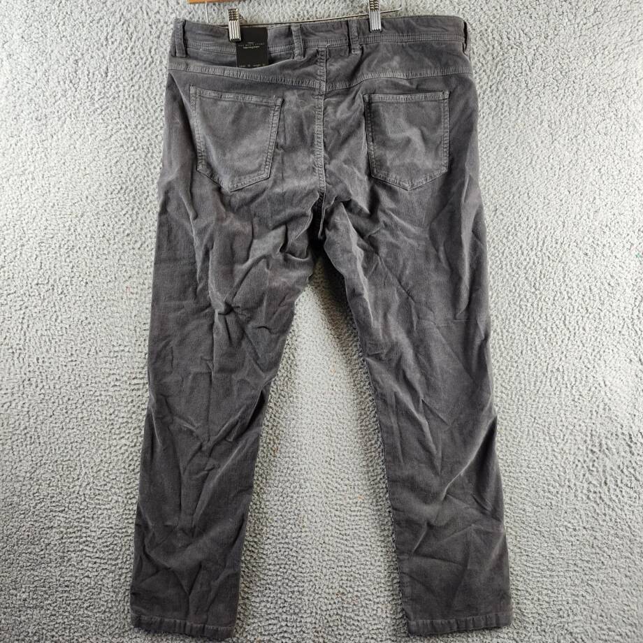 The Men's Store at Bloomingdale's Corduroy Tailored Fit Pants Men's 38Wx30L Gray