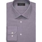 The Men's Store at Bloomingdale's Slim Fit Stretch Shirt Men's 14.5 32/33 Purple