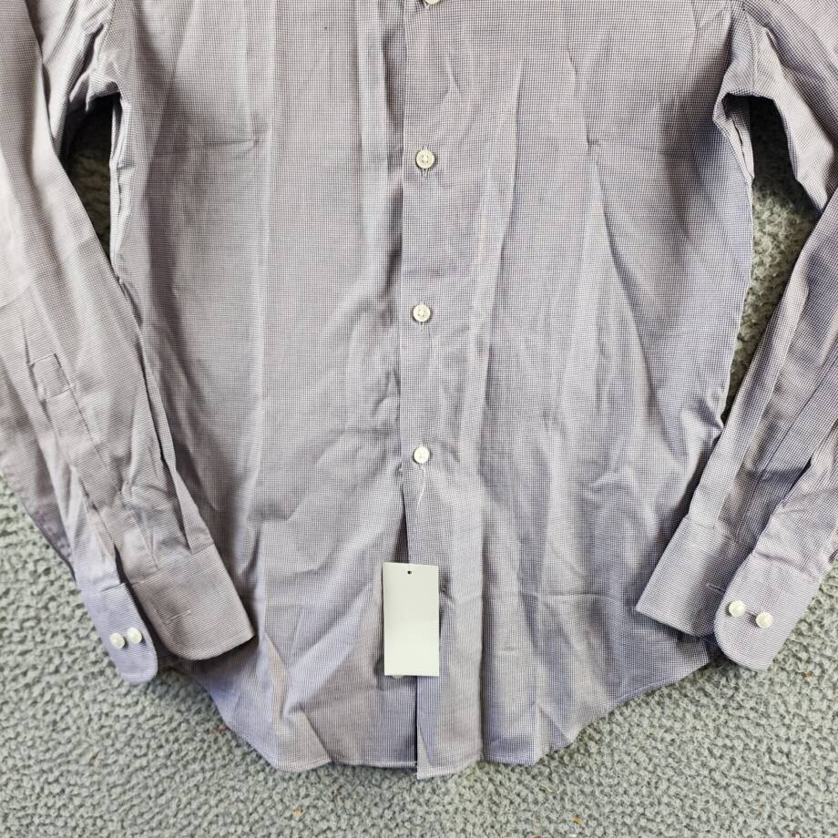 The Men's Store at Bloomingdale's Slim Fit Stretch Shirt Men's 14.5 32/33 Purple