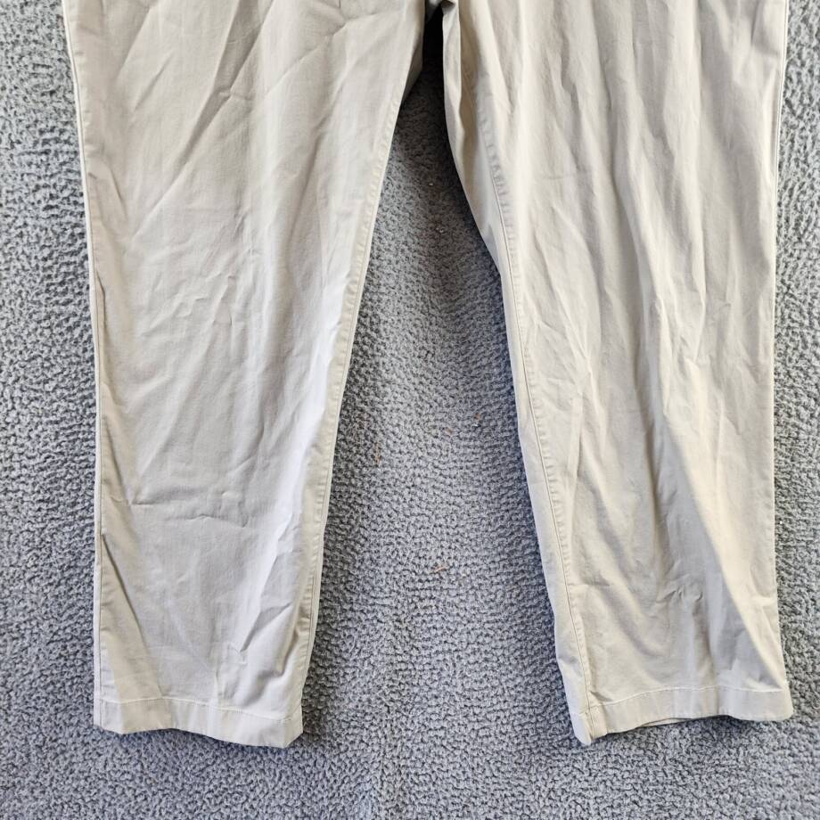 Vince Cotton Blend Beach Pants Men's XXL Morning Haze Elasticized Waist