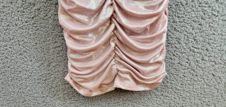 With Jules Sleeveless Lace-Insert Dress Big Girls L Pastel Pink Back Zip Closure