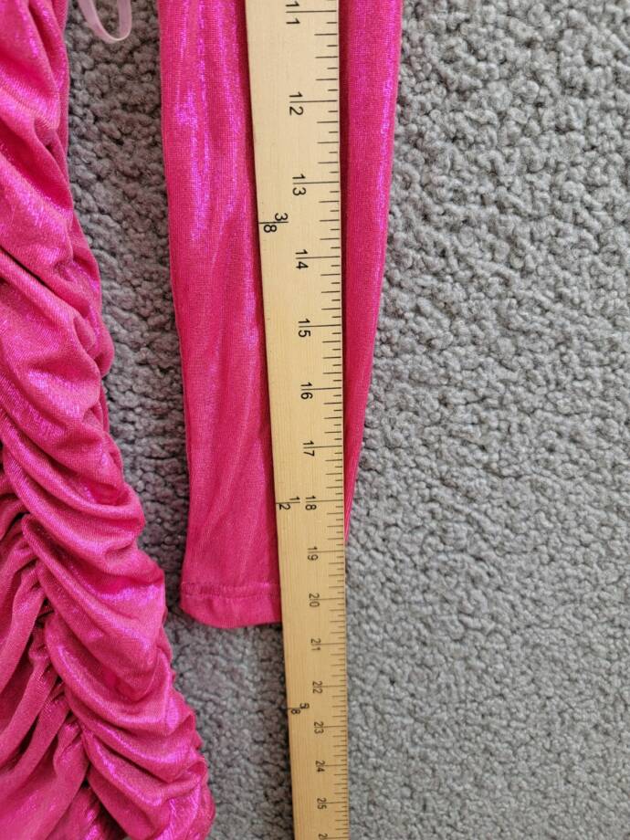 With Jules Ruched Sleeveless Dress & Shrug Set Big Girls S Bright Pink Back Zip