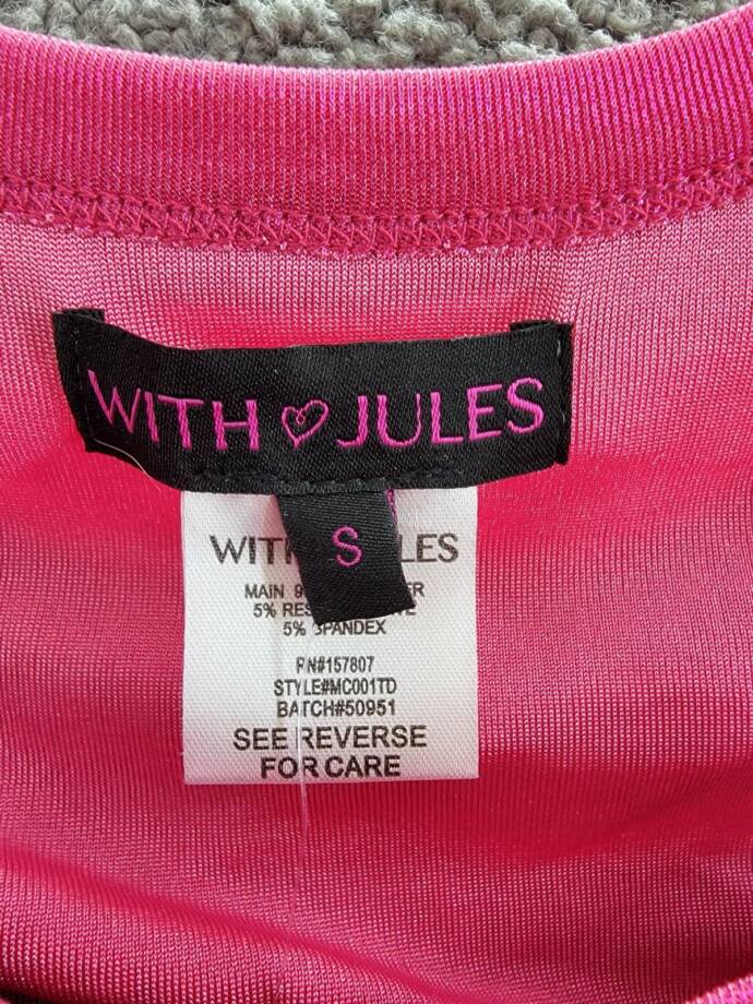 With Jules Ruched Sleeveless Dress & Shrug Set Big Girls S Bright Pink Back Zip