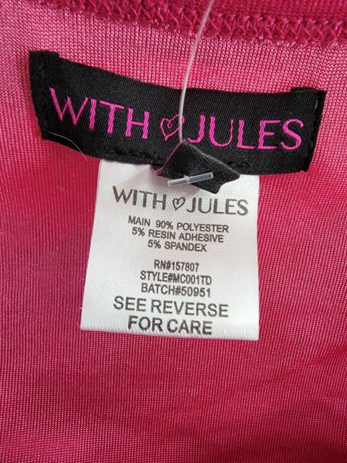 With Jules Ruched Sleeveless Dress & Shrug Set Big Girls S Bright Pink Back Zip