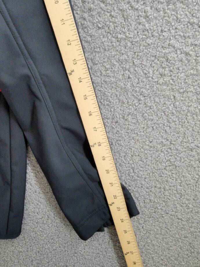 BASS OUTDOOR Storm System Barn Removable Hood Jacket Men's S Black Button Snap