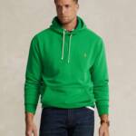Polo Ralph Lauren Big & Tall RL Fleece Hoodie Men's XLT Green Kangaroo Pocket
