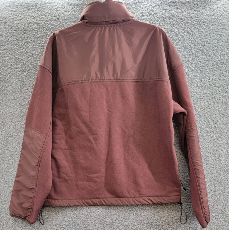 BASS OUTDOOR Regular-Fit Convertible Hood 1/4-Zip Sweatshirt Men's M Rum Raisin