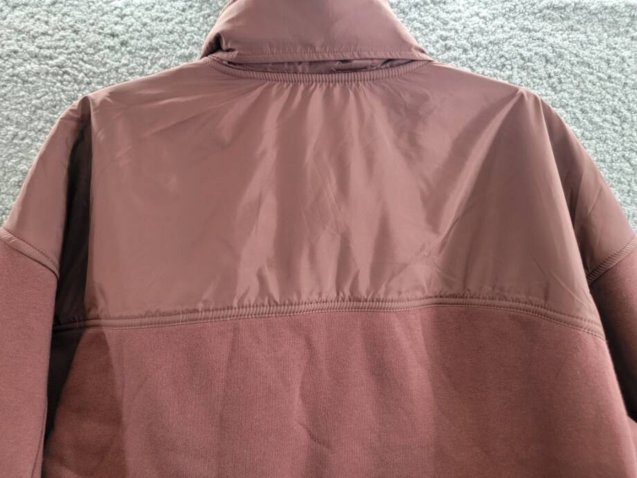 BASS OUTDOOR Regular-Fit Convertible Hood 1/4-Zip Sweatshirt Men's M Rum Raisin