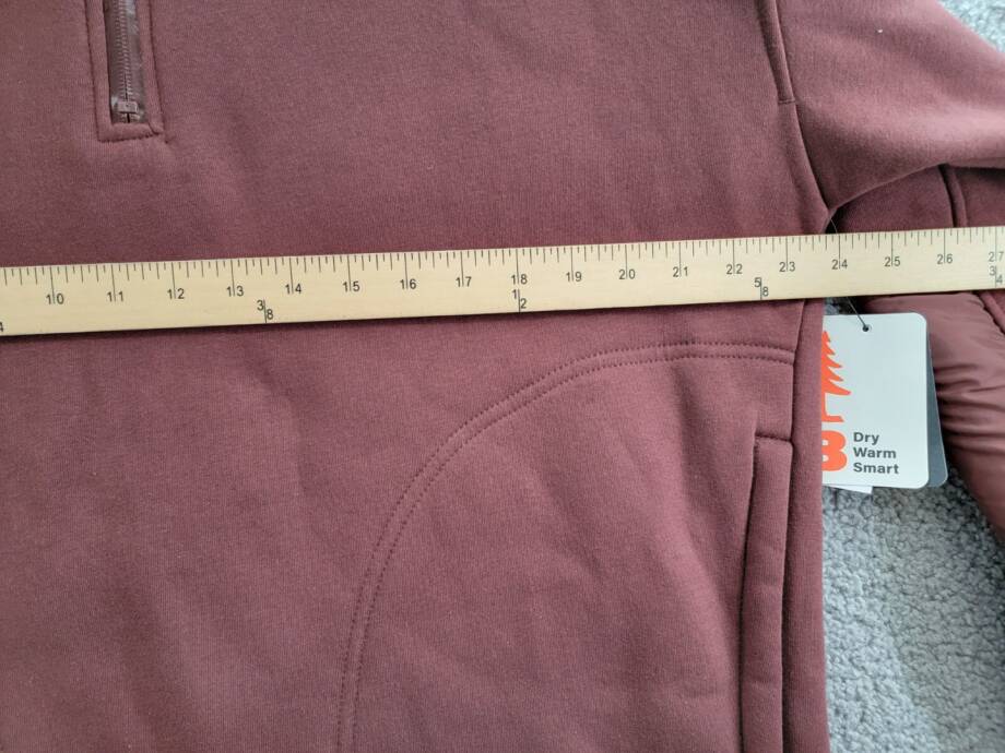 BASS OUTDOOR Regular-Fit Convertible Hood 1/4-Zip Sweatshirt Men's M Rum Raisin