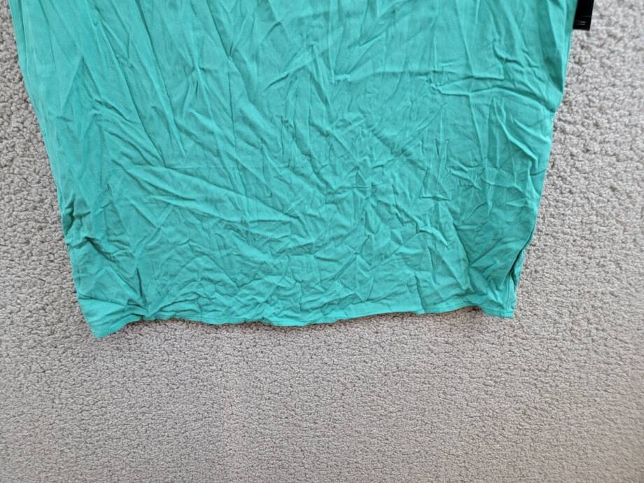 Liverpool Los Angeles Short Flutter Sleeve Dress Women XS Mermaid Teal Pullover