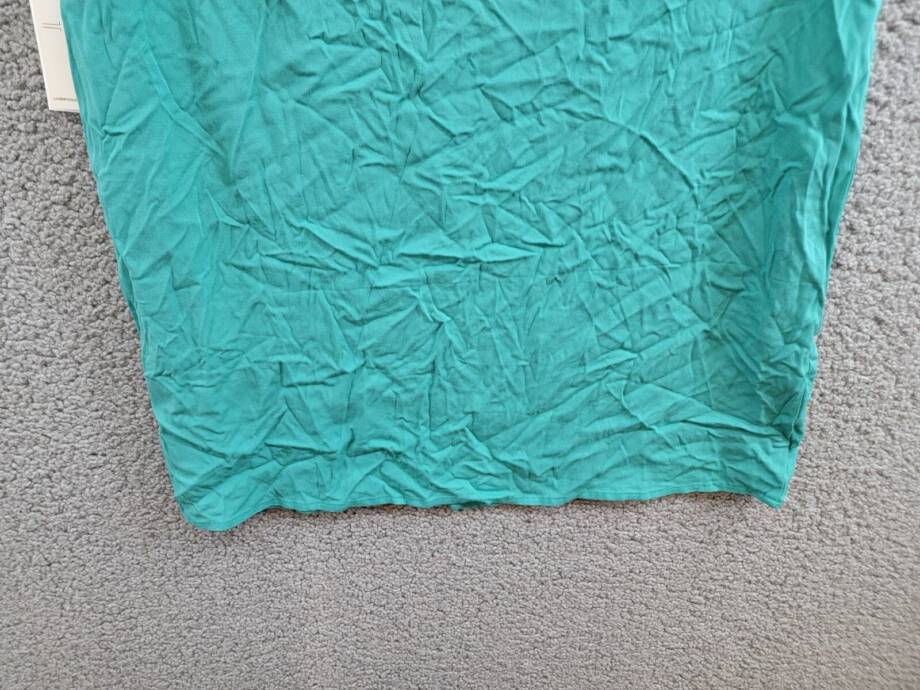 Liverpool Los Angeles Short Flutter Sleeve Dress Women XS Mermaid Teal Pullover