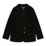 B by Brooks Brothers Long Sleeve Woven Twill Blazer Big Boys 14Y Black Solid