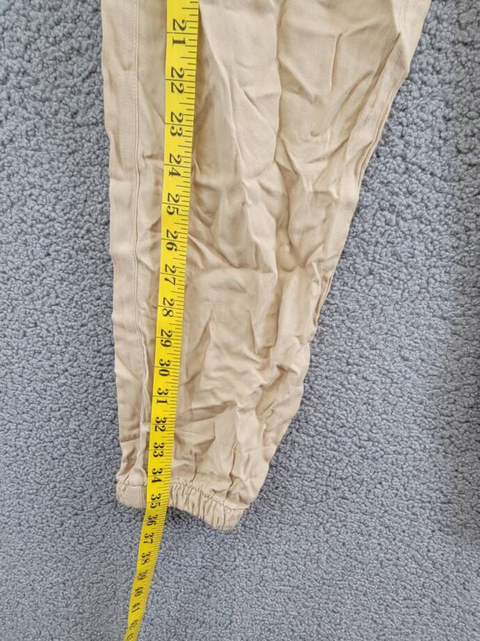Epic Threads Cargo Jogger Pants Girls L Travertine Tile Elastic Waist Pull On