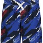 Tommy Hilfiger Wave All Over Print Swim Trunks Big Boys XL 18/20 Surf the Web