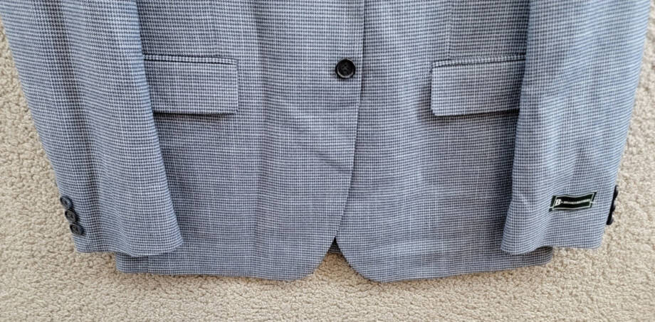 B By Brooks Brothers Classic Stretch Suit Jacket Big Boys 20R Navy/Light Blue