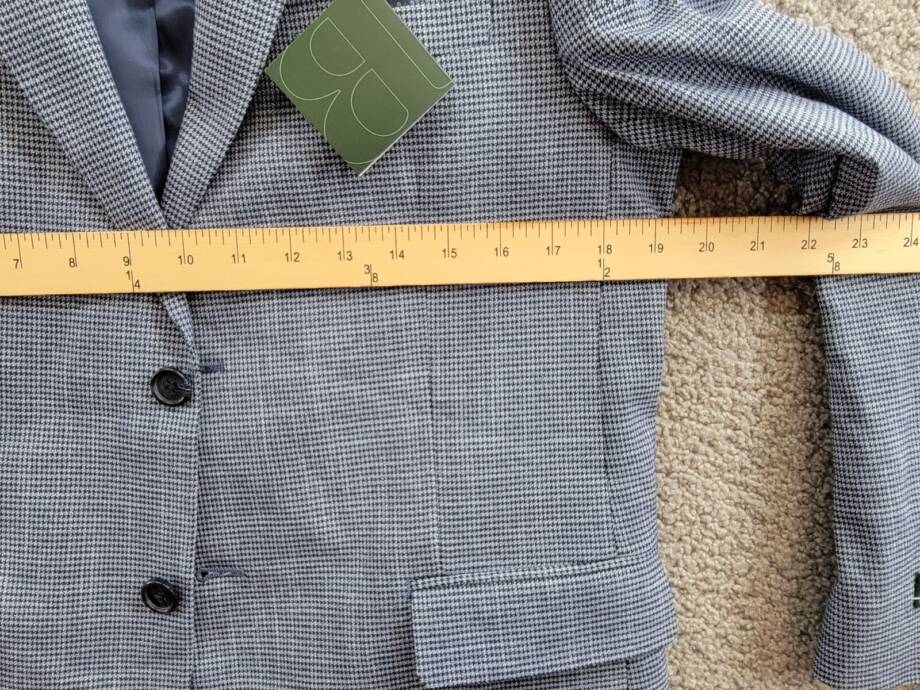 B By Brooks Brothers Classic Stretch Suit Jacket Big Boys 20R Navy/Light Blue