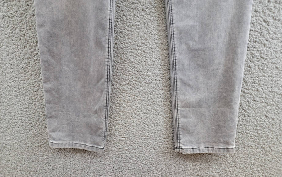BOSS Regular Fit Jeans Big Boys' 14Y Denim Gray Faded Button Zipped Closure