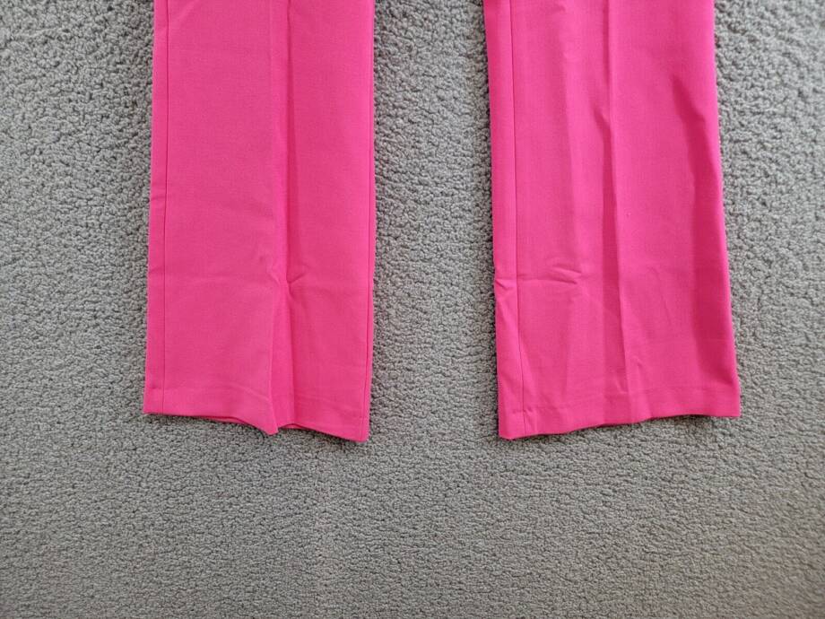 French Connection Whisper Flared Office Dress Pants Women's 0 Raspberry Sorbet