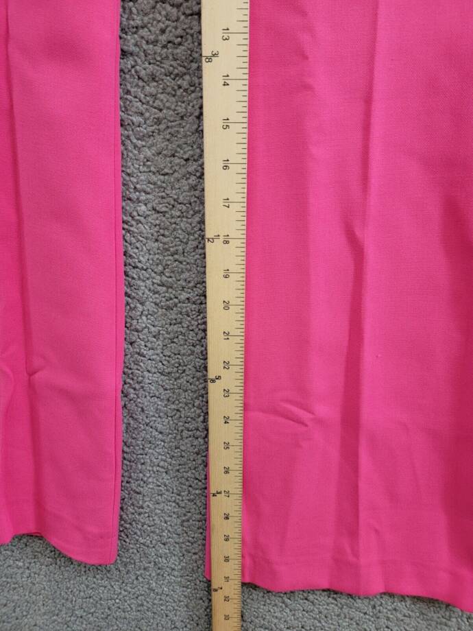 French Connection Whisper Flared Office Dress Pants Women's 0 Raspberry Sorbet