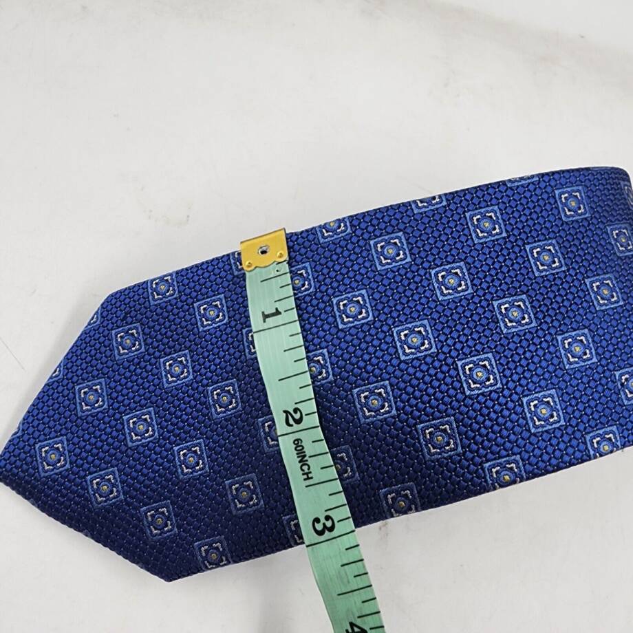 The Men's Store at Bloomingdale's Square Medallion Tie Men's One Size Light Blue