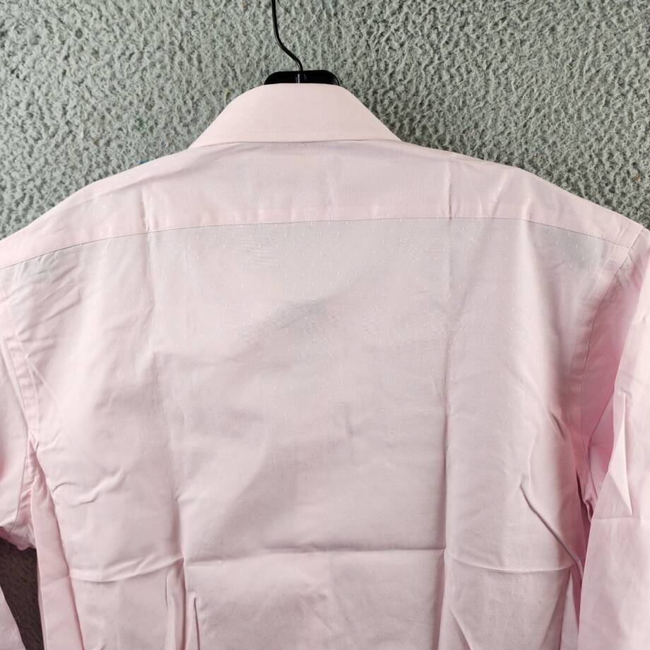 The Men's Store at Bloomingdale's Regular Fit Dress Shirt Men's 34/35 16.5 Pink