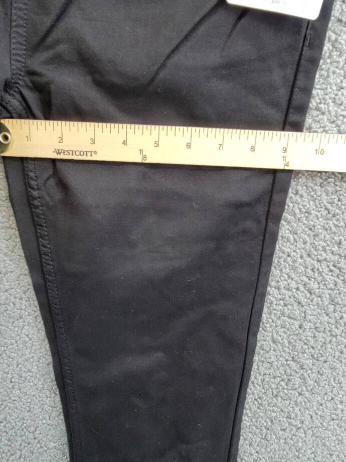 Levi's Skinny Knit Pull On Pants Big Boys' 18R Black Drawstring Elastic Waist