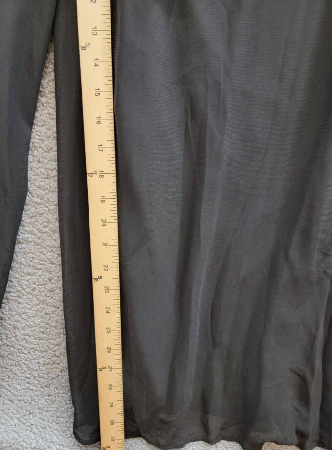 MSK Blouson Wide Leg Jumpsuit Women's M Black Scoop Neck Belted Back Zip Closure