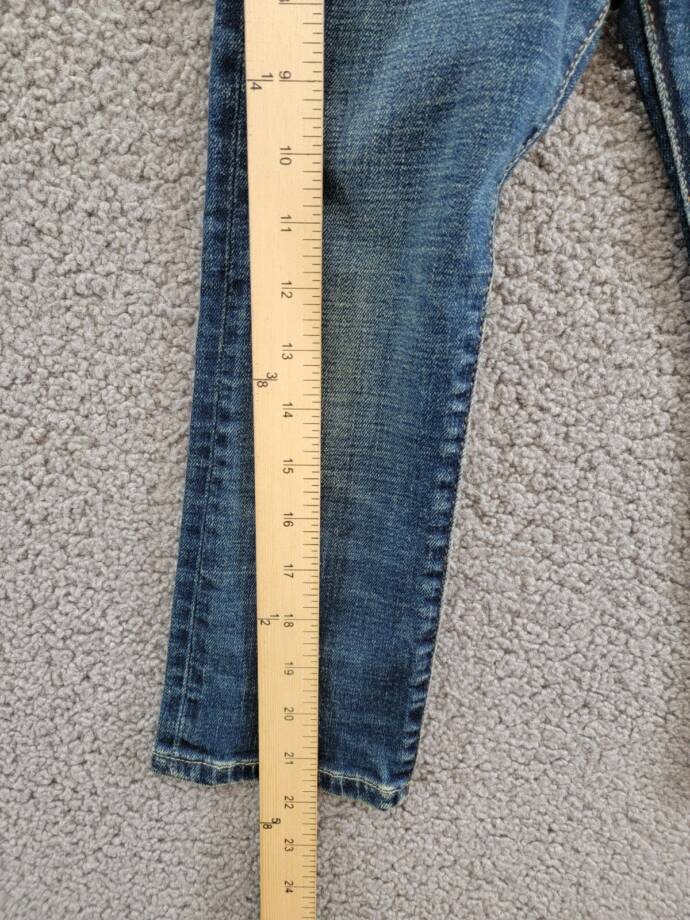 Polo Ralph Lauren Bootcut Stretch Jeans Toddler Boys' 3 Blue Denim Button Zip